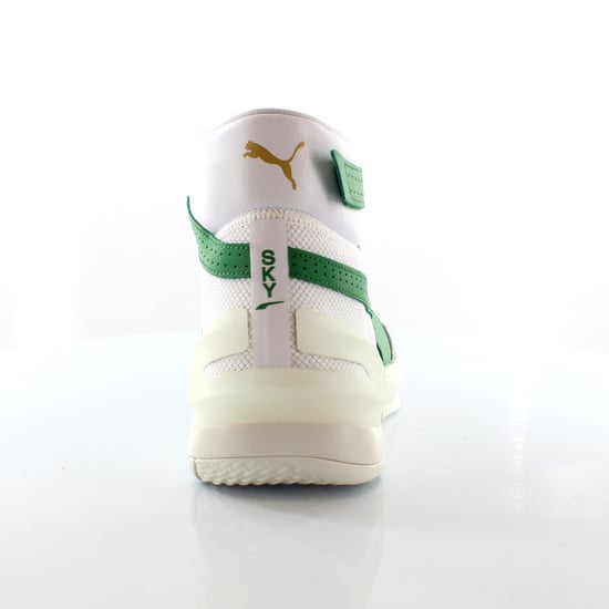 Puma Sky Modern Hi White Lace Up Mens Trainers Basketball Shoes 194042 02