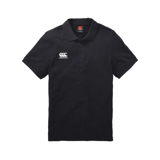 Canterbury Unisex Adult Polo Shirt (Black)