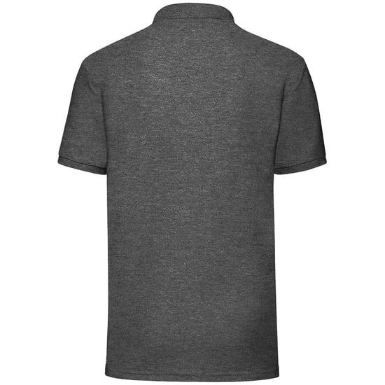 Fruit of the Loom Heren 65/35 Poloshirt (Donkere Heide Grijs) - Image 2