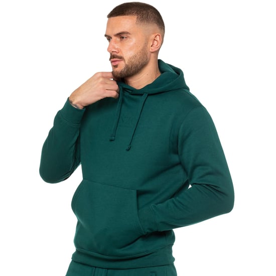 Enzo | Heren Pullover Hoodie - Groen - Image 2