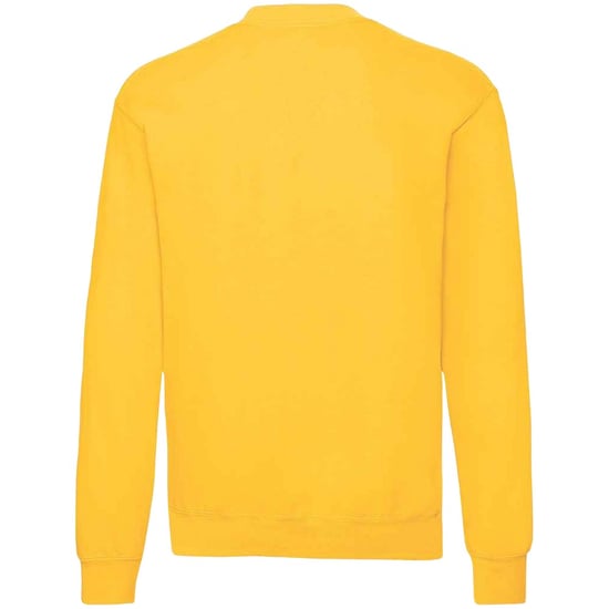 Fruit of the Loom Heren Klassiek 80/20 Ingezet Sweatshirt (Zonnebloem) - Image 2