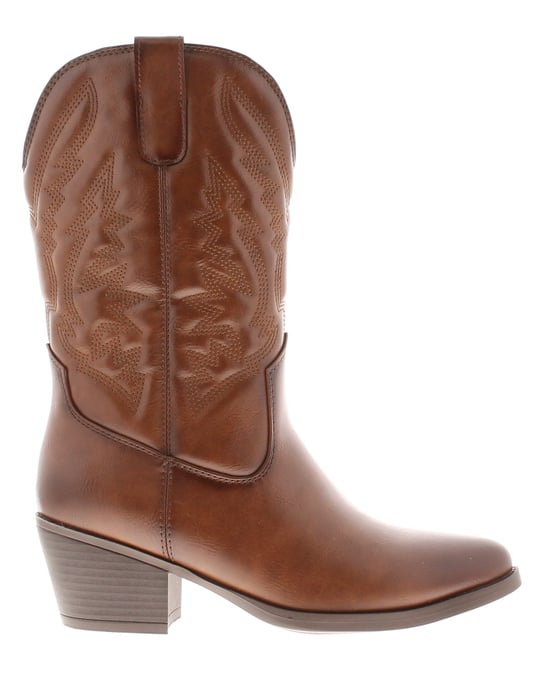 Apache Womens Cowboy Boots Ranch tan
