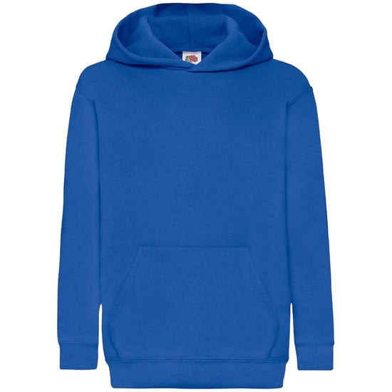 Fruit Of The Loom Kids Unisex Classic 80/20 Hoodie (Koningsblauw) - Image 1