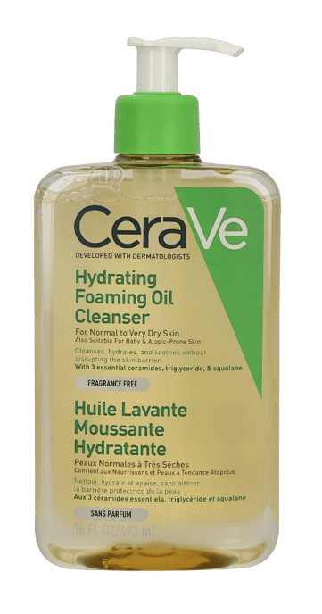 CeraVe Hydrating Foaming Oil Cleanser473 ml. - Image 1