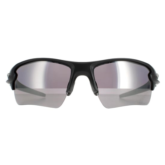 Oakley Wrap Mens Matte Black Prizm Black Polarized Flak 2.0 XL