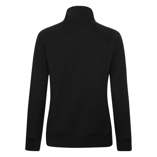 Fruit of the Loom Dames/Dames Premium Lady Fit Sweatjack (Zwart) - Image 2