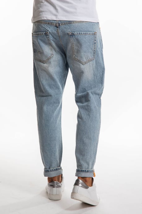 Takeshy Kurosawa Jeans Open-End Carrot Mannen blauw - Image 3