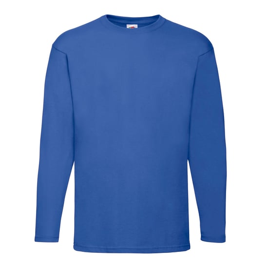 Fruit of the Loom Heren Valueweight T-shirt met lange mouwen (Koningsblauw) - Image 1