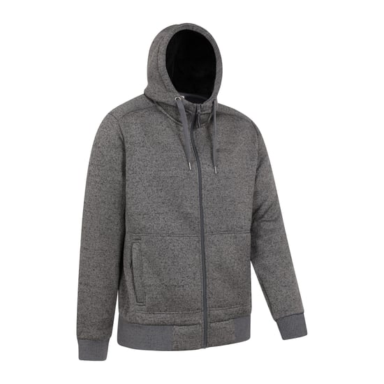 Mountain Warehouse Heren Nevis II Bont capuchon (Zwart) - Image 4