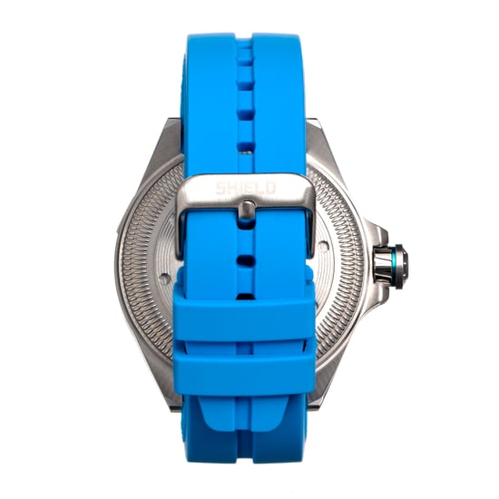 Shield Vessel Strap Watch w/Date