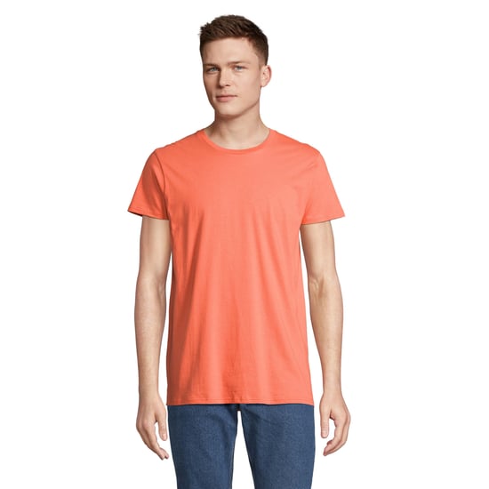 SOLS Heren Kruisvaarder T-Shirt (Pop Oranje) - Image 1