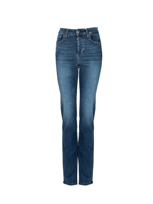 Liu Jo Jeans Authentic Straight Vrouw blauw - Image 1