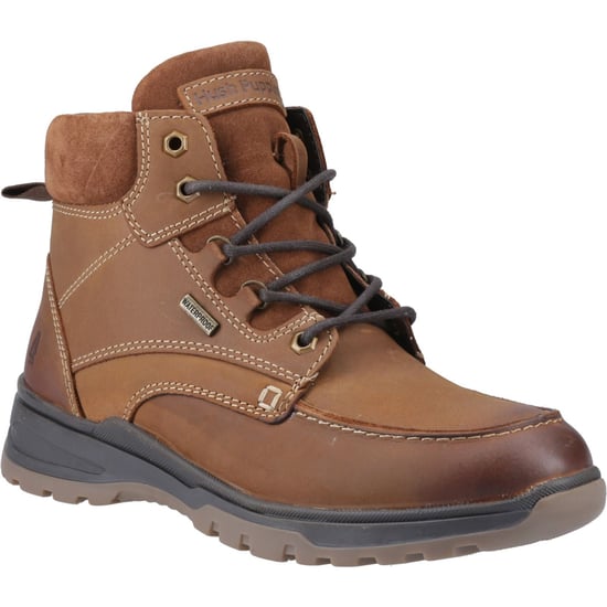 Hush Puppies Palmer Leder Herenlaarzen Tan - Image 1
