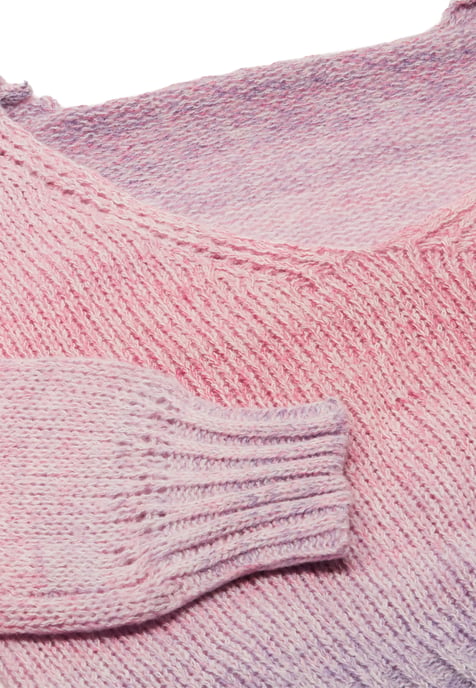 Mymo Jumper Dames PAARS GEBROKEN WIT - Image 3