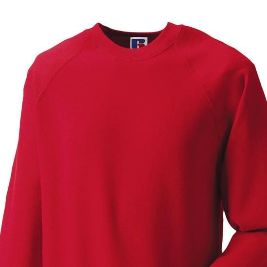 Russell Klassiek uniseks Sweatshirt voor volwassenen (Klassiek rood) - Image 2