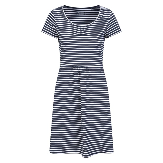 Mountain Warehouse Dames/Dames Essentials Lora Stripe Skater Dress (Blauw) - Image 1