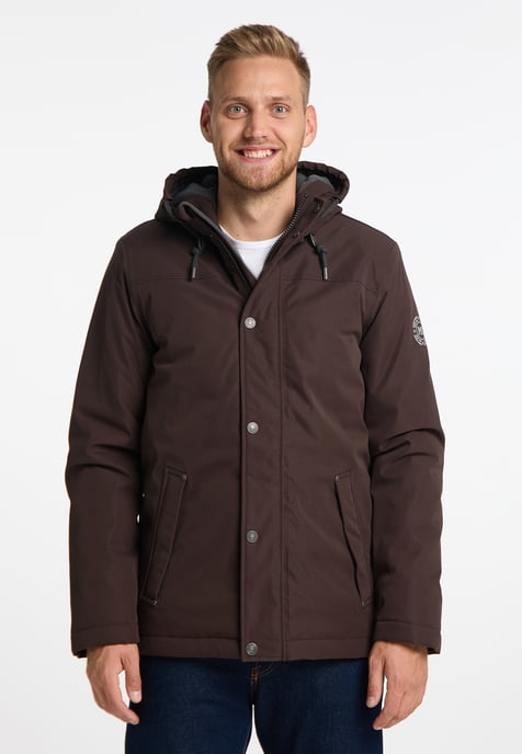 Mo winterjas mimo Heren donkerbruin - Image 3