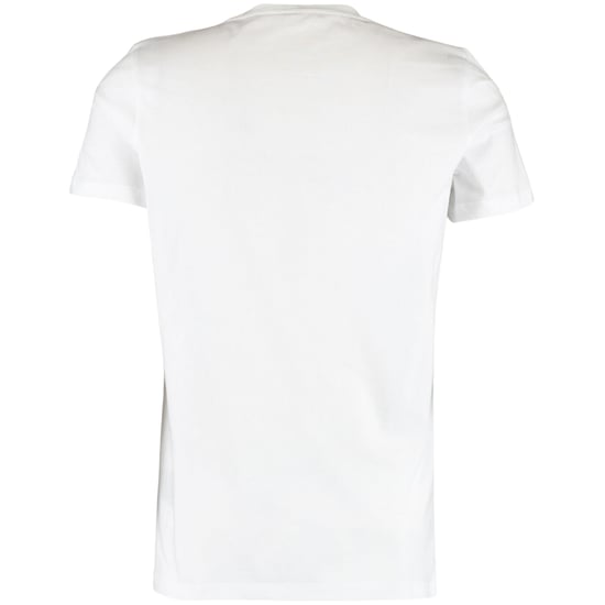 Balmain Paris Gold Branded Logo White T-Shirt - Image 2