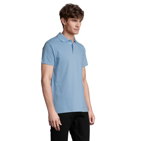 SOLS Heren Lente II Poloshirt (Hemelsblauw) - Image 3