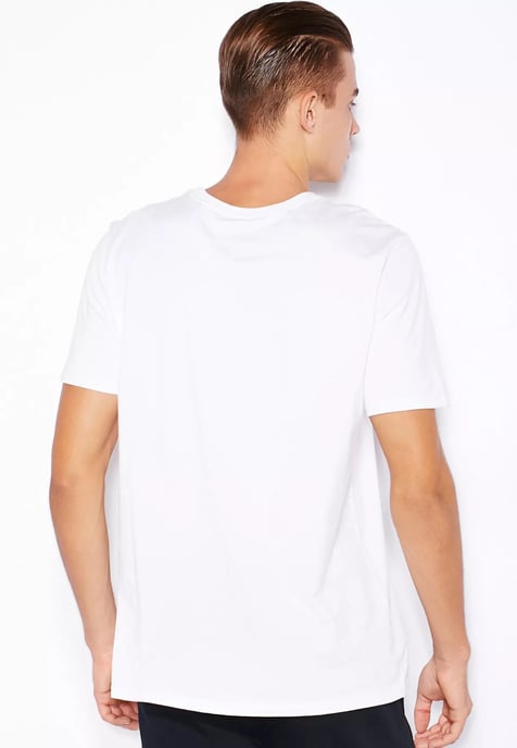 Nike heren T-shirt met geborduurde Swoosh wit - Image 2