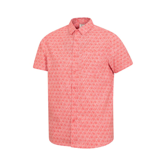 Mountain Warehouse Heren Preston Illustratie Bladeren Shirt (Koraal) - Image 3