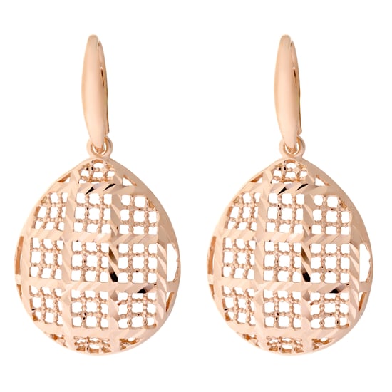 Orphelia 'Pina' Women's 925 Sterling Silver Drop Earrings - Rose ZO-7191/RG