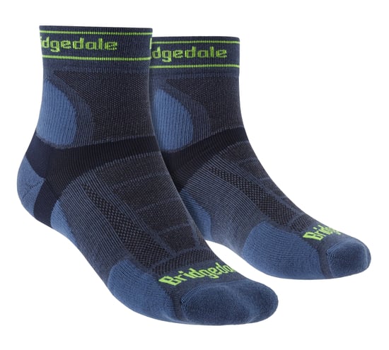 Bridgedale - Heren Hardloop Ultralight Merino Sport Sokken - Blauw - Image 1