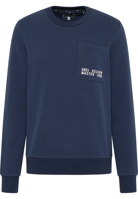 Dreimaster Sweatshirt Heren donker marine - Image 1