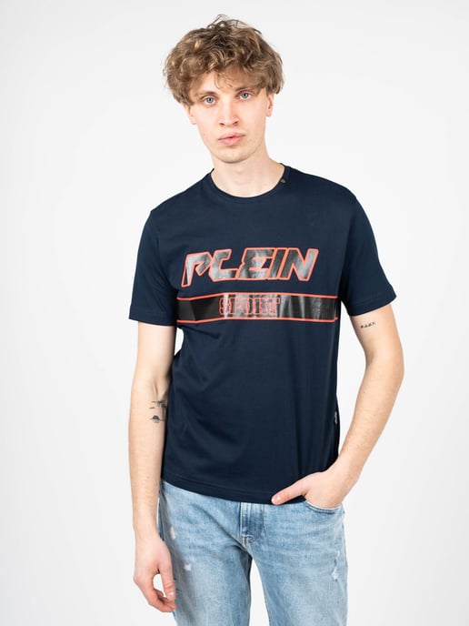 Plein Sport T-shirt Heren Blauw - Image 3