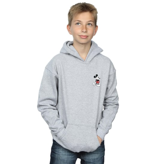 Disney Jongens Mickey Mouse Kickin Retro Borst Hoodie (Sportgrijs) - Image 3