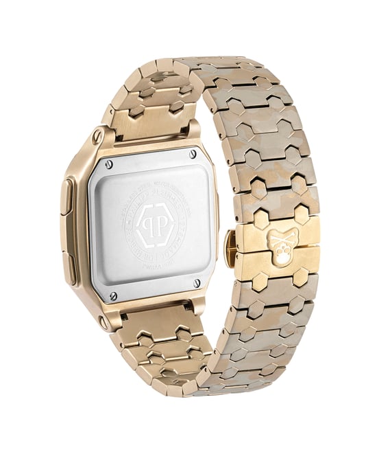 Philipp Plein Hyper $hock Heren Horloge Goudkleurig PWHAA1021 - Image 2