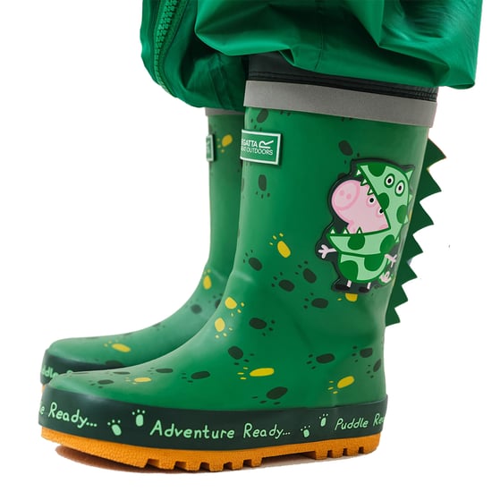 Regatta Boys & Girls Peppa Pig Puddle Wellington Boots - Image 1