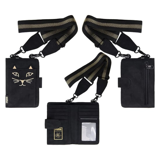 Puma x Charlotte Olympia Black Womens Mini Wallet Bag 077427 01