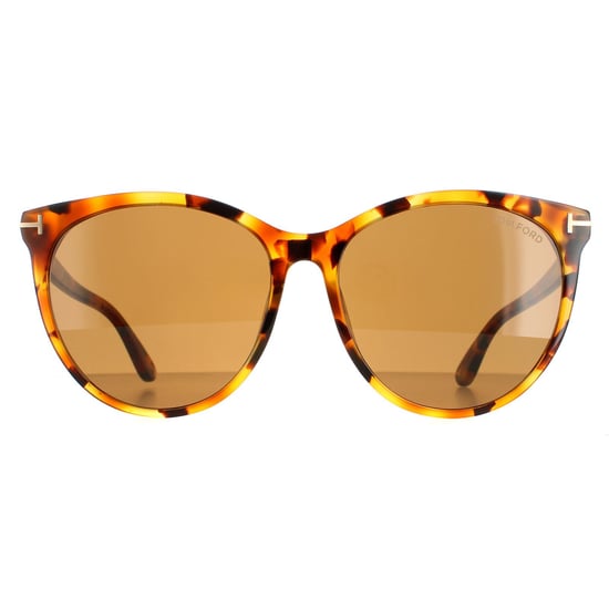 Tom Ford Round Womens Havana Blonde Brown Maxim FT0787