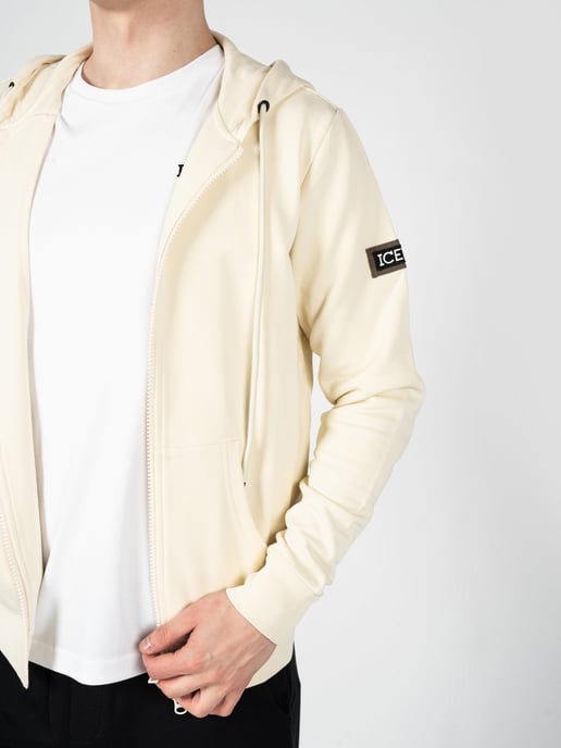 Iceberg blouse Hoodie Mannen beige - Image 5
