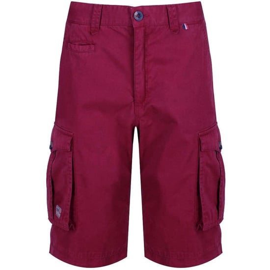Regatta Herenhorebay Vintage Cargo Shorts (Donkere Bourgogne) - Image 1
