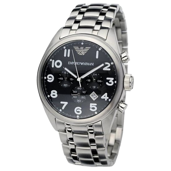 Emporio Armani Herenhorloge Kwarts Grijs - Image 1