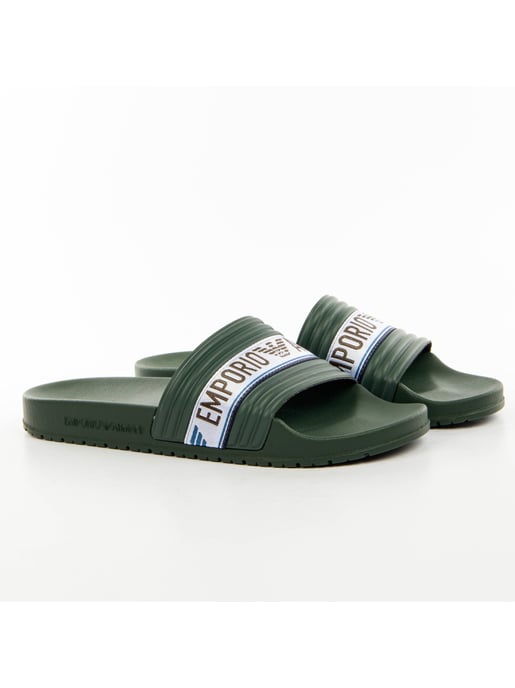 Emporio Armani herenklompen met adelaarsmotief - Image 1