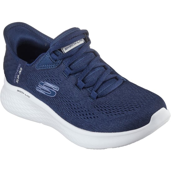 Skechers Skech-Lite Pro Natural Textile Dames Navy/Multi Sportschoenen - Image 1