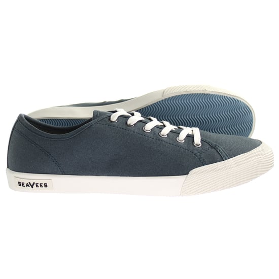 Seavees Monterey Sneaker Standard Slate Navy Blue Womens Trainers