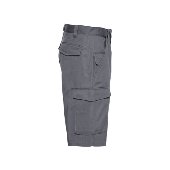 Russell Heren Polycotton Werkshorts (Konvooi Grijs) - Image 3