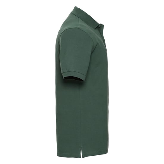 Russell Heren Klassiek Katoenen Polo Shirt (Fles groen) - Image 3