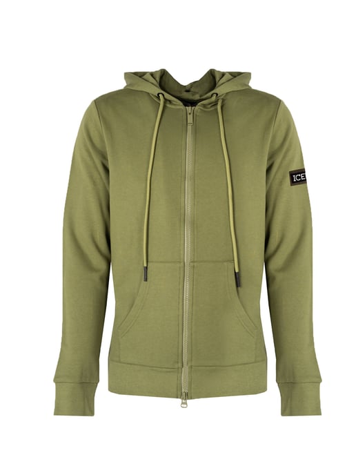 Iceberg blouse Hoodie Mannen groen - Image 1