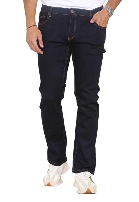 MYT Herenjeans met rechte pijpen, hyperstretch denim in indigo - Image 1