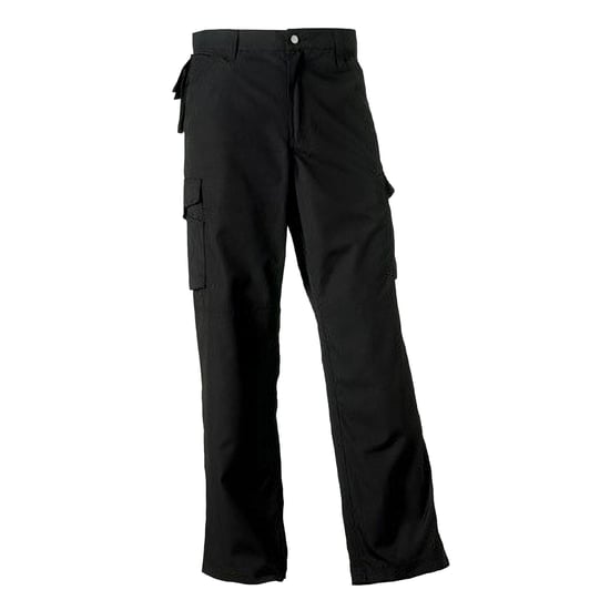 Russell Work Wear Heavy Duty Trousers (Long) / Pants (Black)