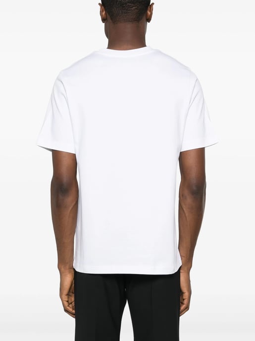 Casablanca Eenheid is macht T-shirt met opdruk in wit - Image 4