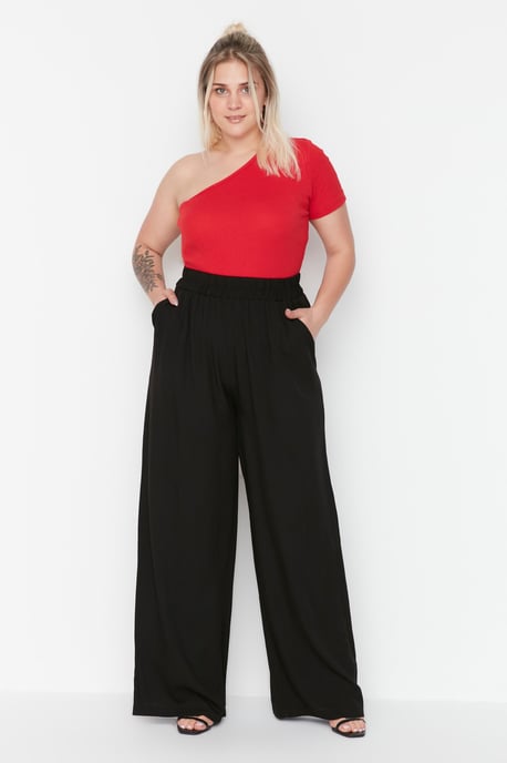 Trendyol Vrouwelijk Normale taille Loszittend Grote maten broek - Image 2