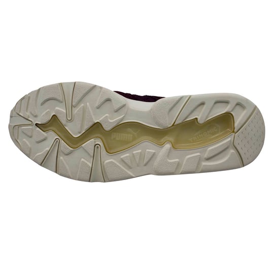 Puma Trinomic Blaze Of Glory Rioja Leather Lace Up Womens Trainers 361470 01