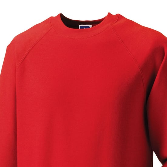 Russell Klassiek uniseks Sweatshirt voor volwassenen (Helder rood) - Image 2