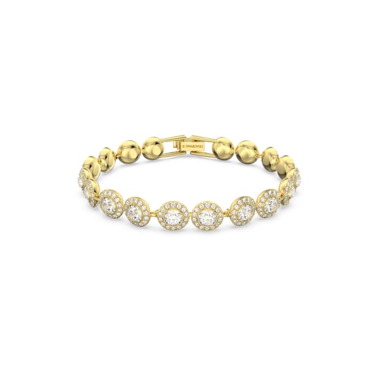 Swarovski 'Angelic' Dames Gouden Vergulde Metaal Armband - Goud 5505469 - Image 1